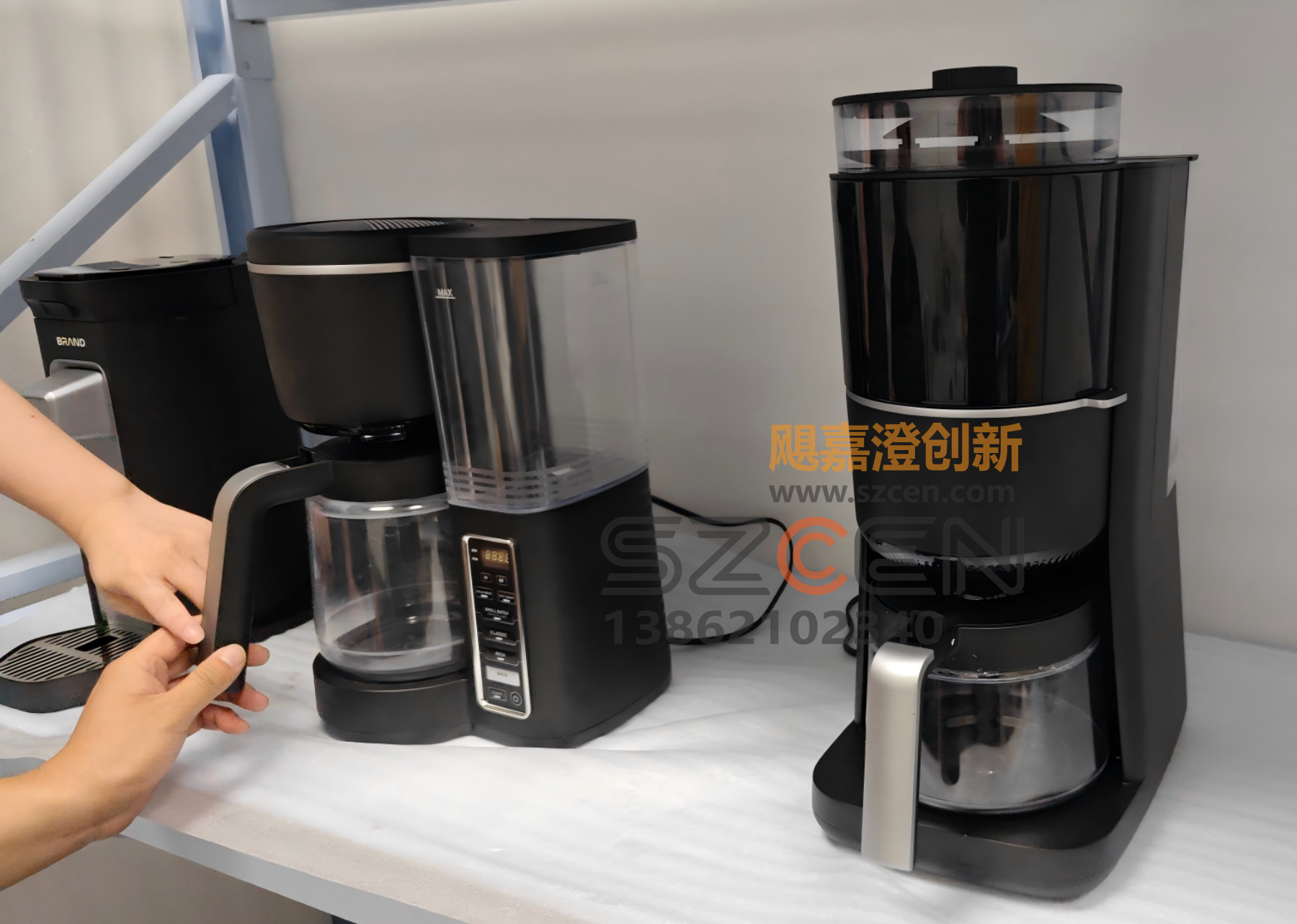 家用全自动咖啡机外观结构设计