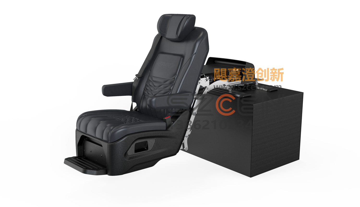 汽车零重力移动旋转座椅外观交付