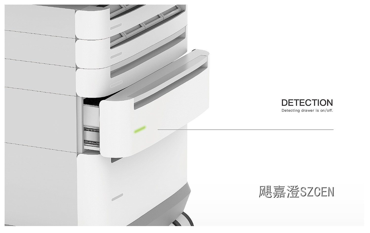 医疗柜台车｜医疗设备工业设计