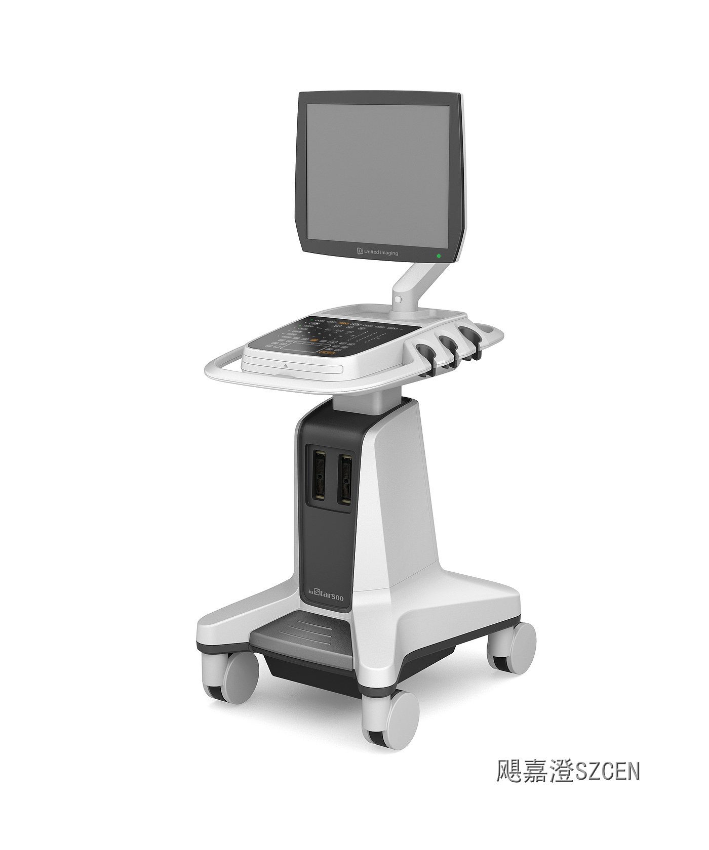 医疗多普勒超声台车设备-外观设计