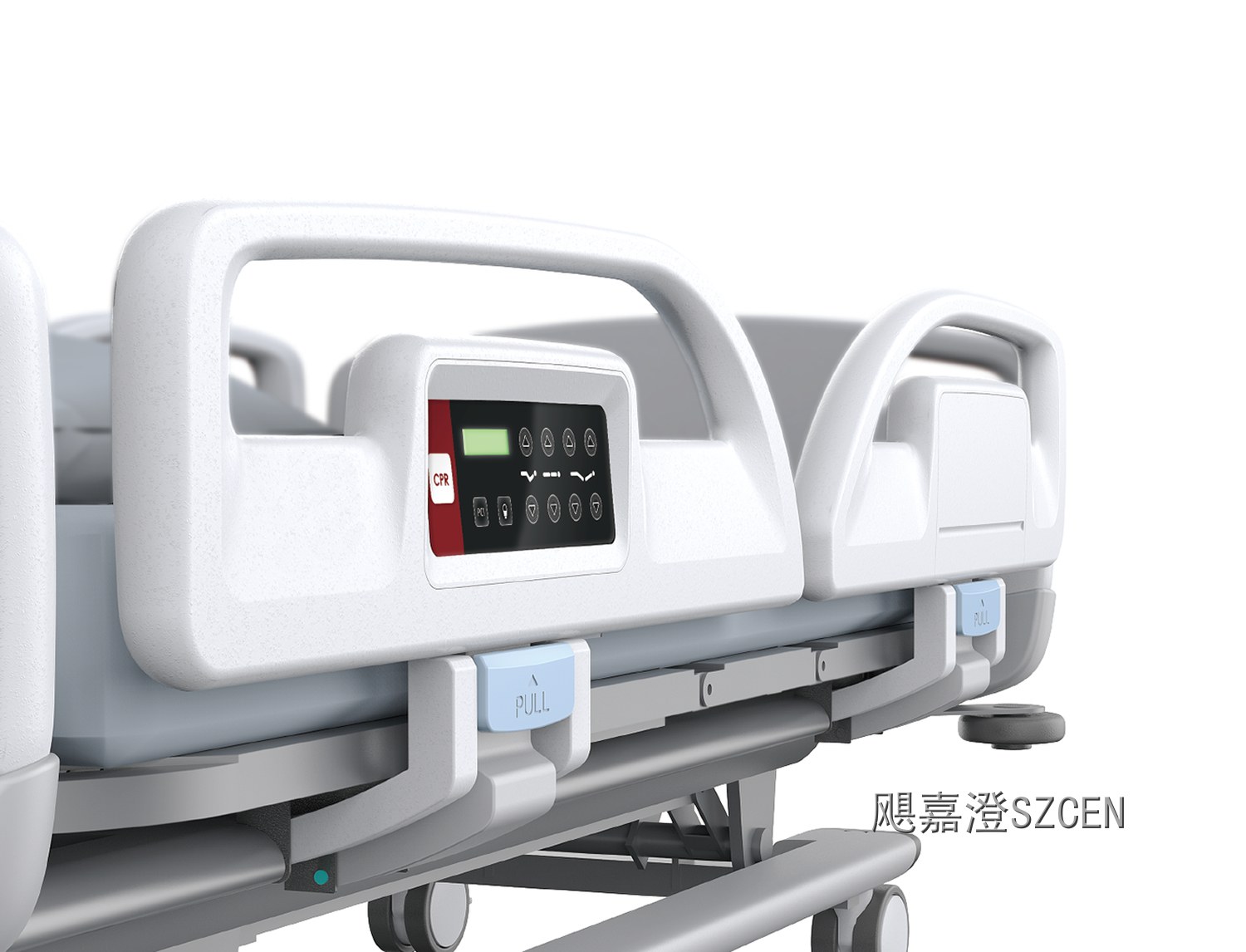 智能康复护理病床 - 外观与结构设计方案
