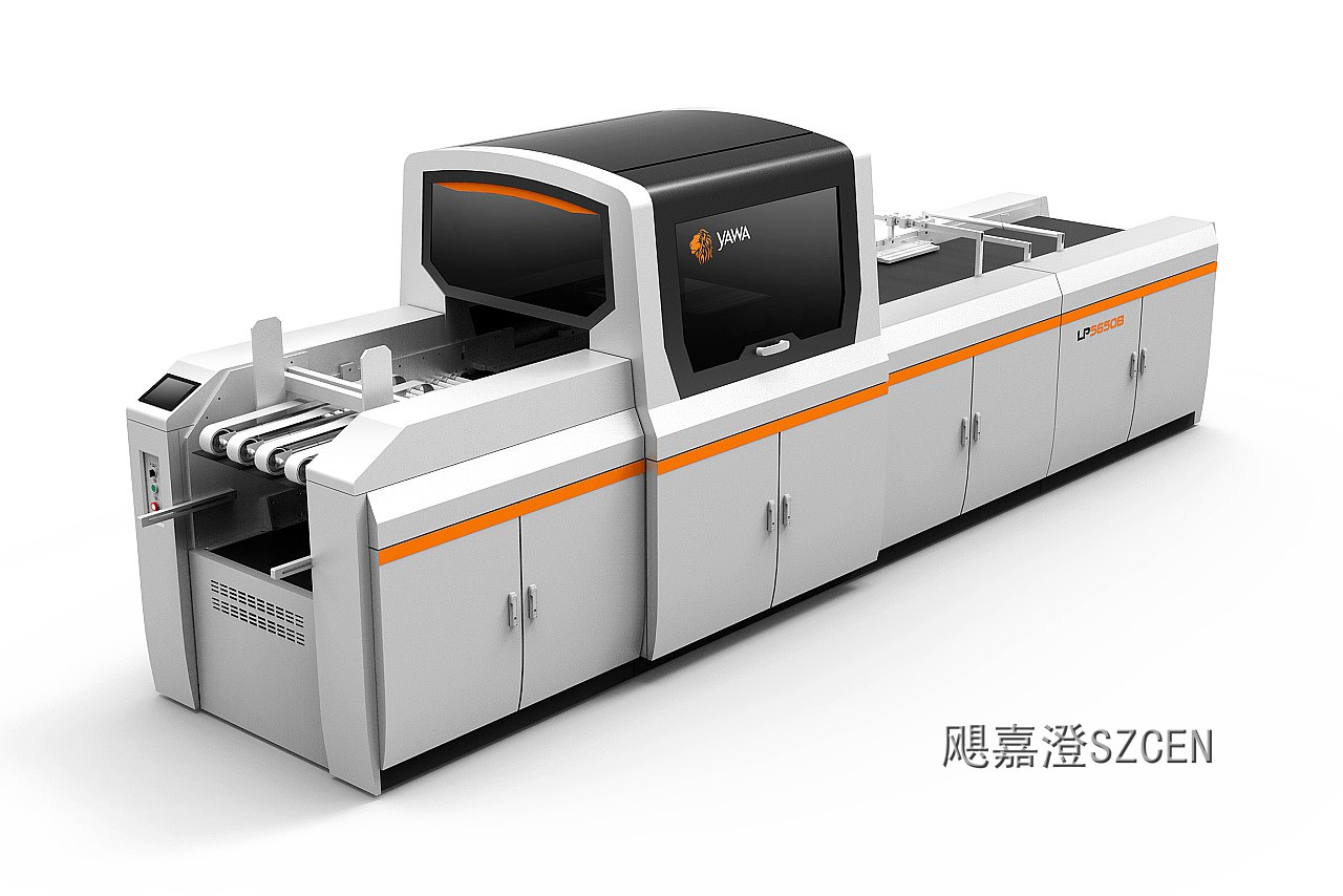 自动化喷码机｜包装产线设备钣金外观设计