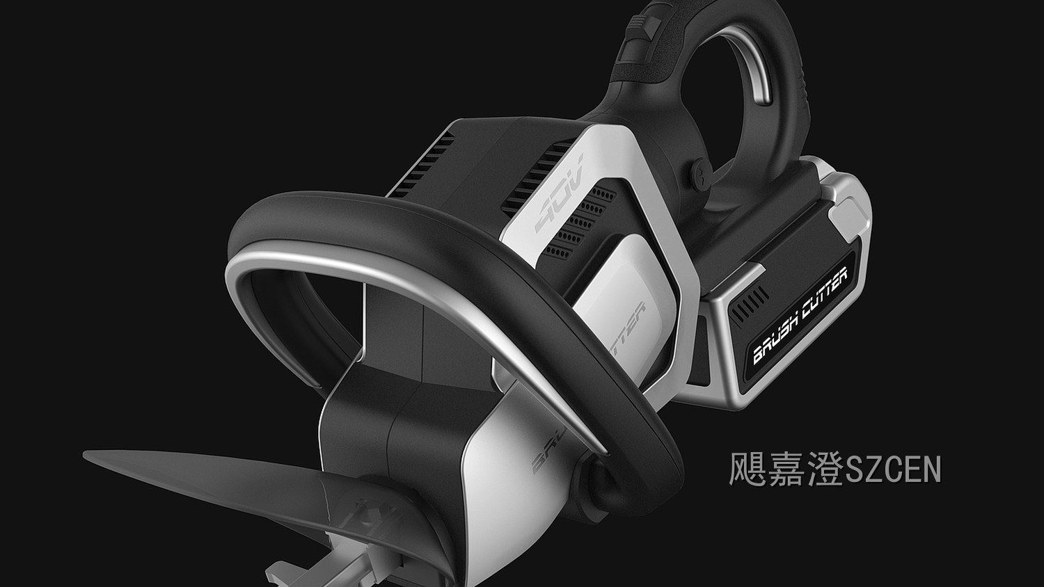 割草机｜手持园林工具外观与结构设计