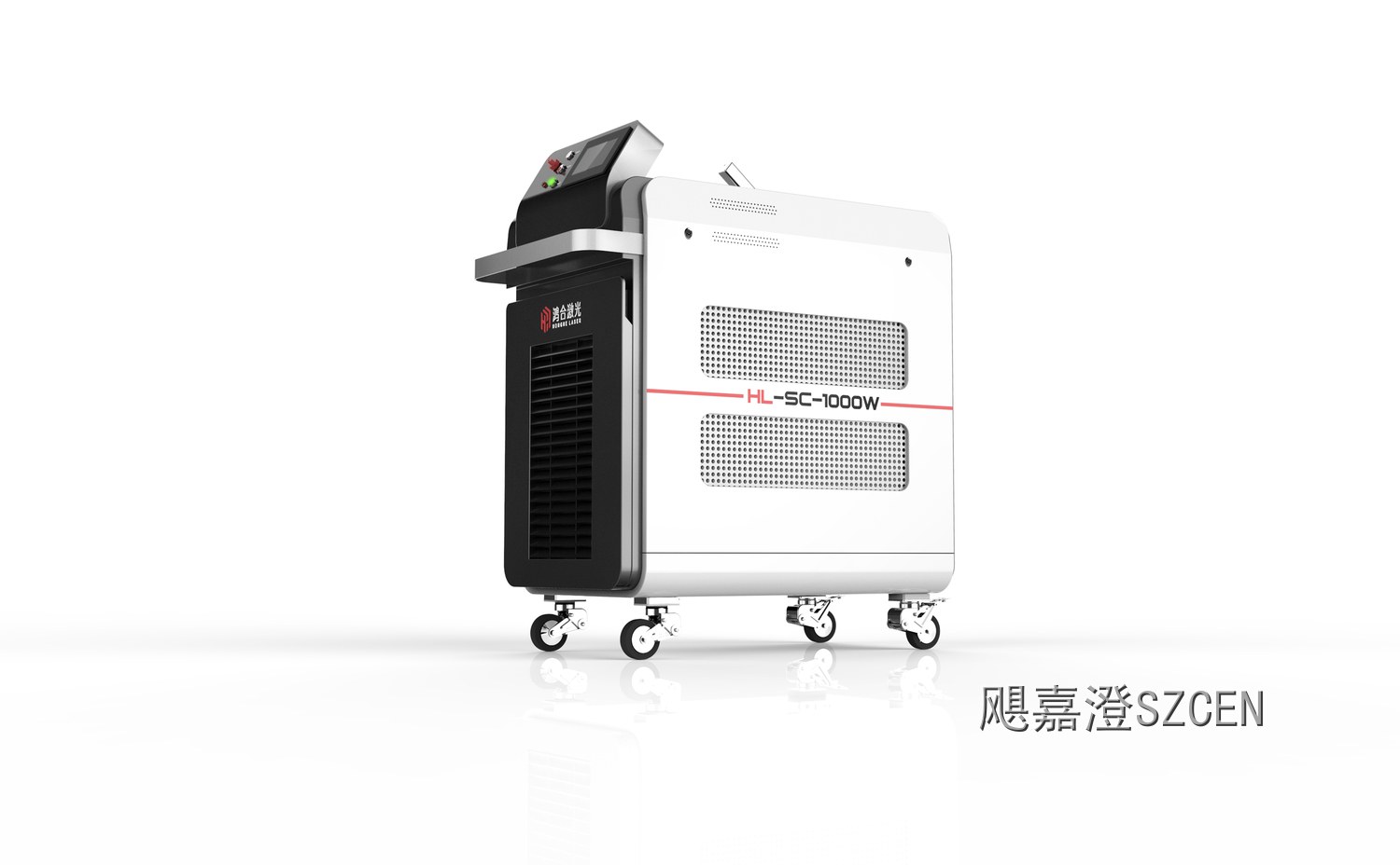 手持激光焊接机｜千瓦级激光焊接设备整机外观与结构设计
