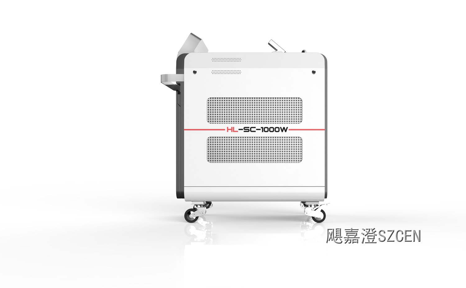 手持激光焊接机｜千瓦级激光焊接设备整机外观与结构设计