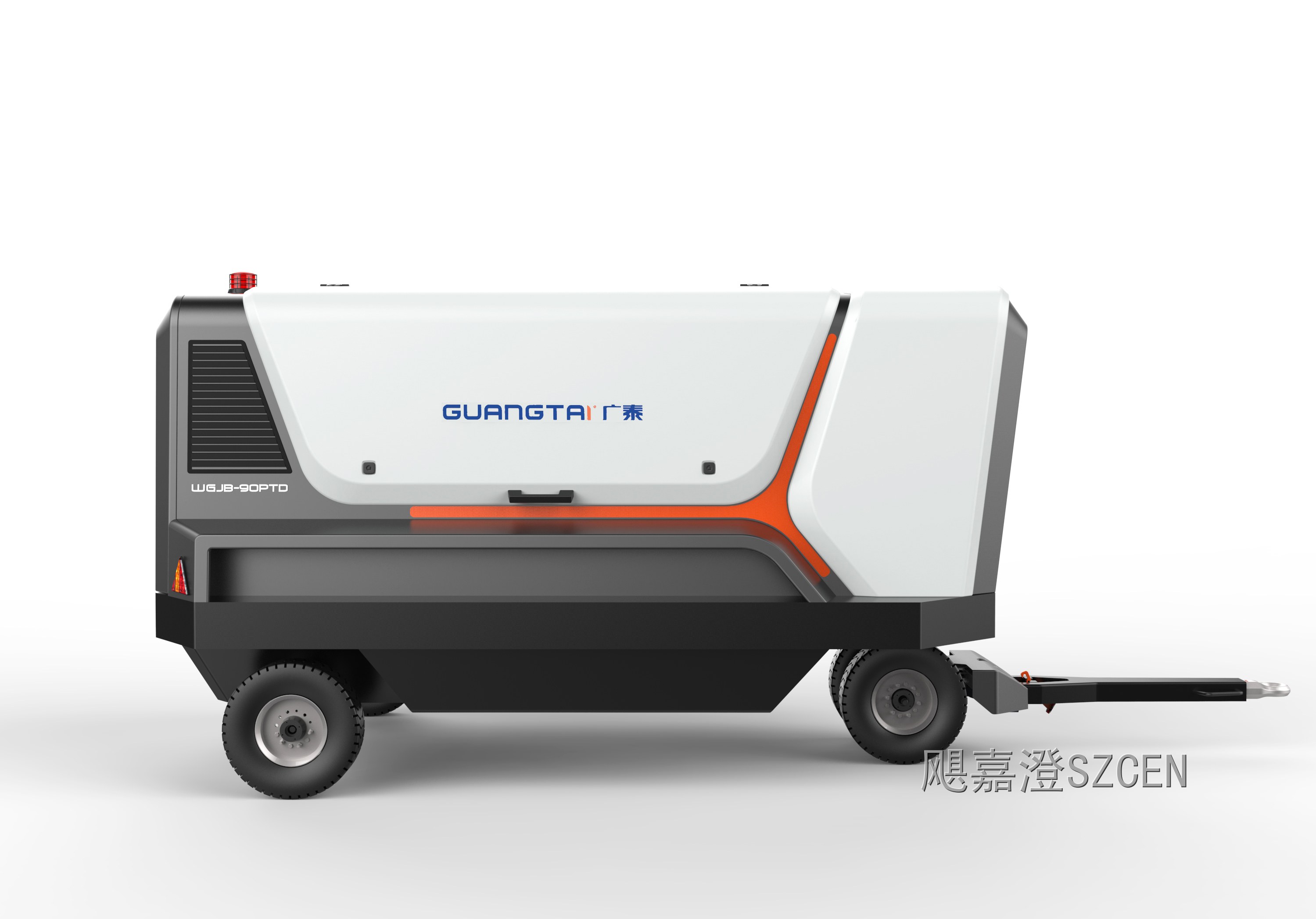移动逆变电源车｜机场地面静变电源车整机外观与结构设计
