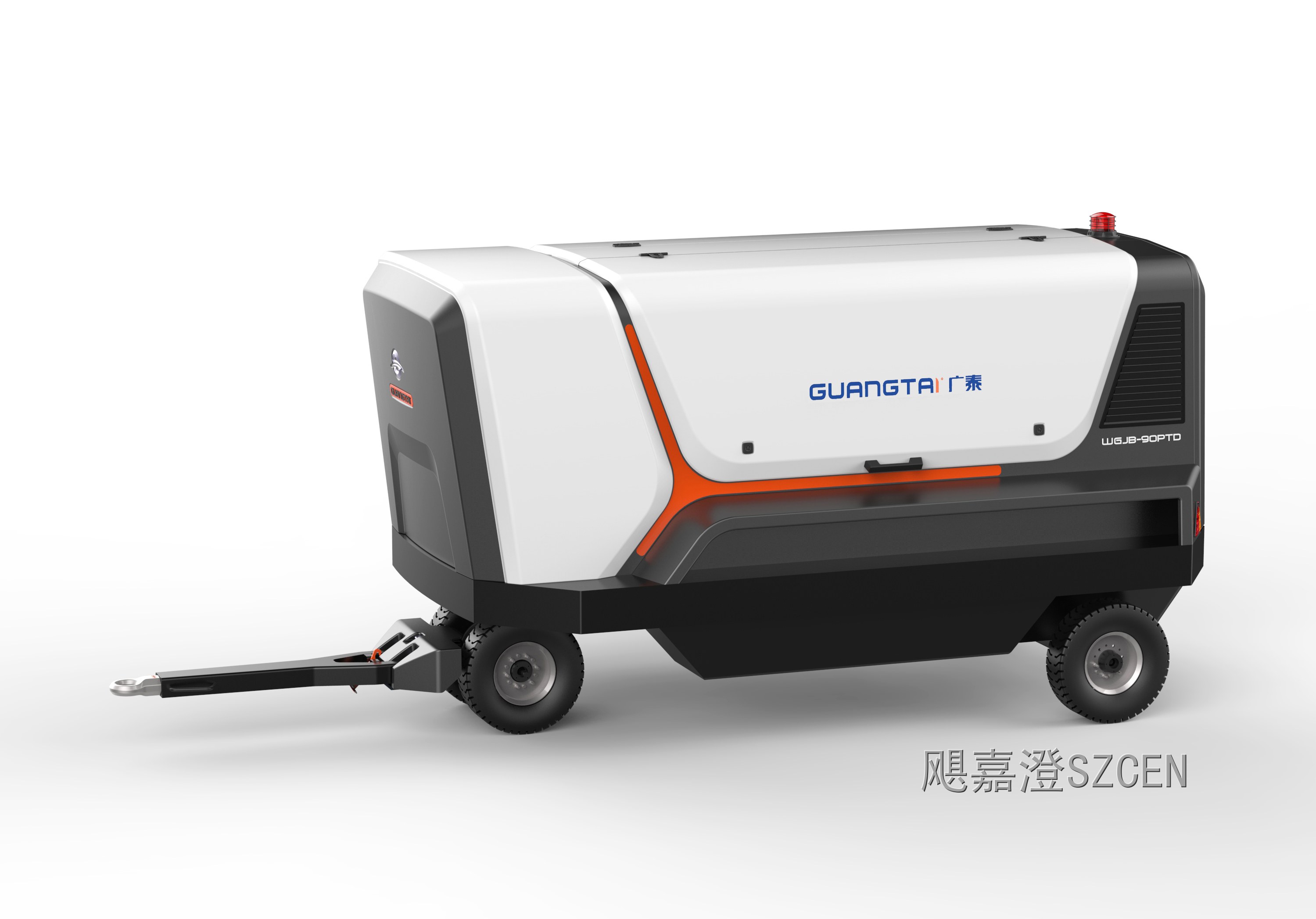 移动逆变电源车｜机场地面静变电源车整机外观与结构设计
