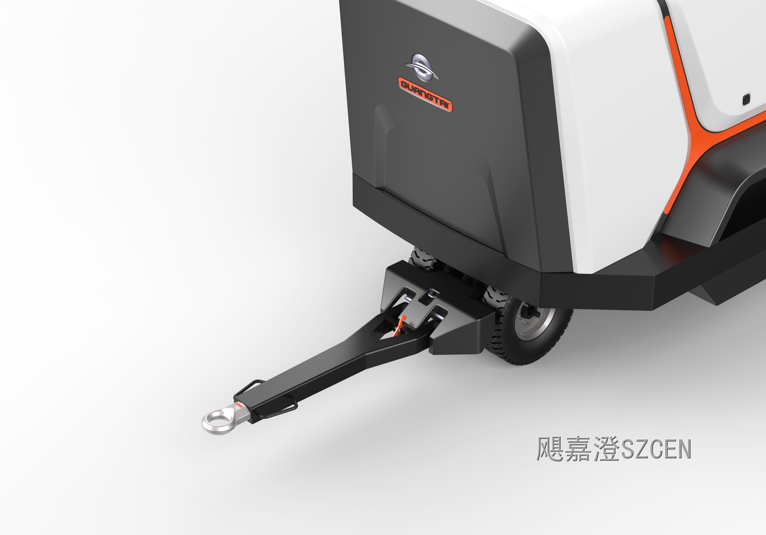 移动逆变电源车｜机场地面静变电源车整机外观与结构设计