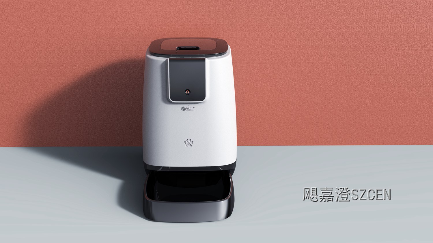 宠物智能喂食器｜家居融合式智能投喂设备外观与结构设计