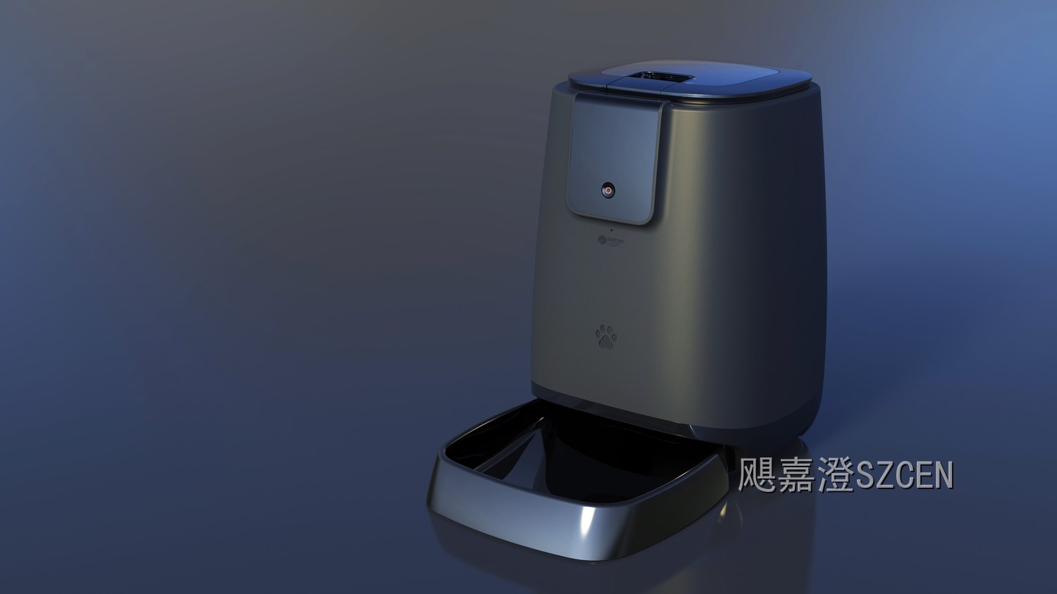宠物智能喂食器｜家居融合式智能投喂设备外观与结构设计