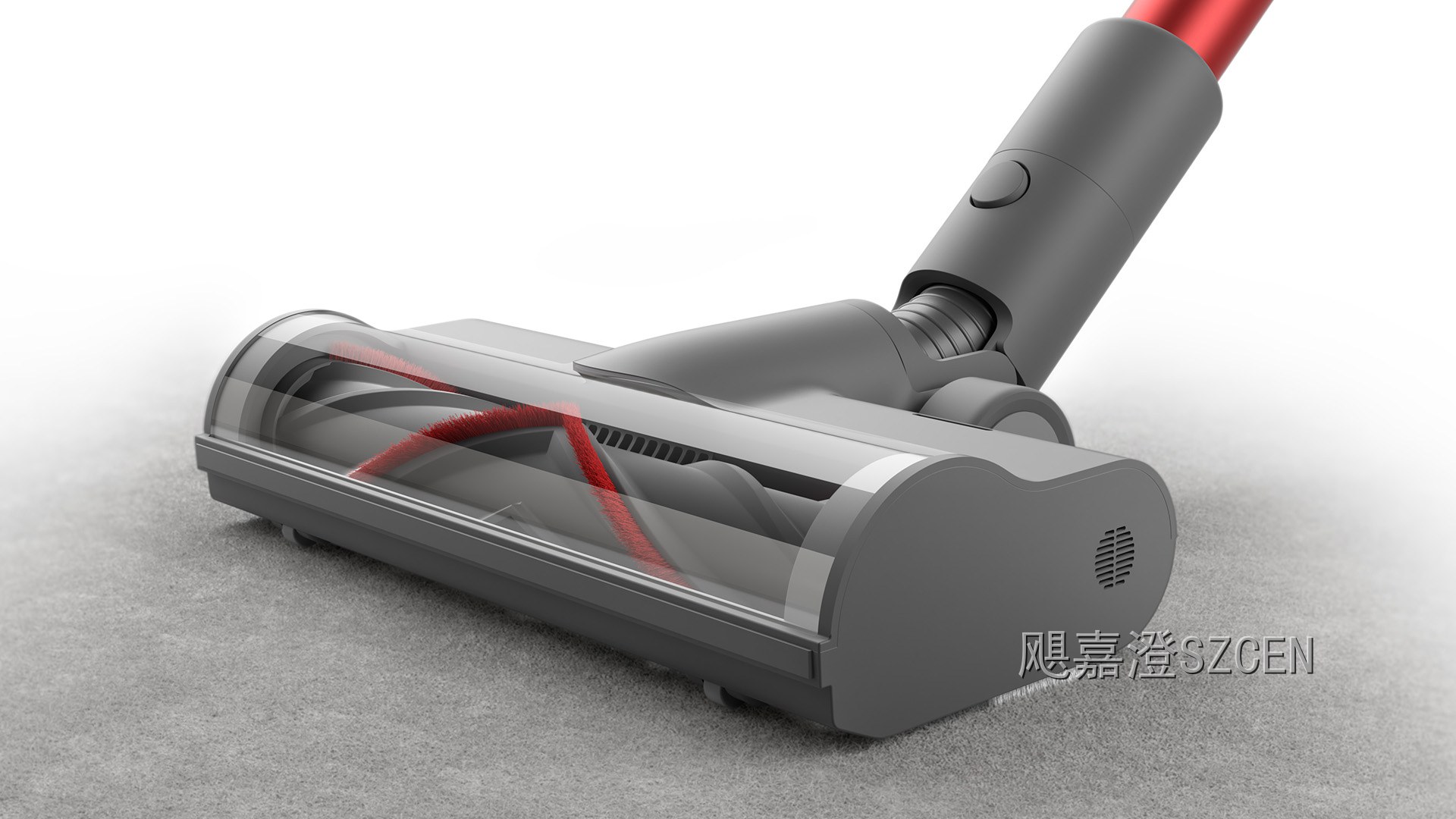 无线吸尘器｜整机与全配件套装外观与结构设计