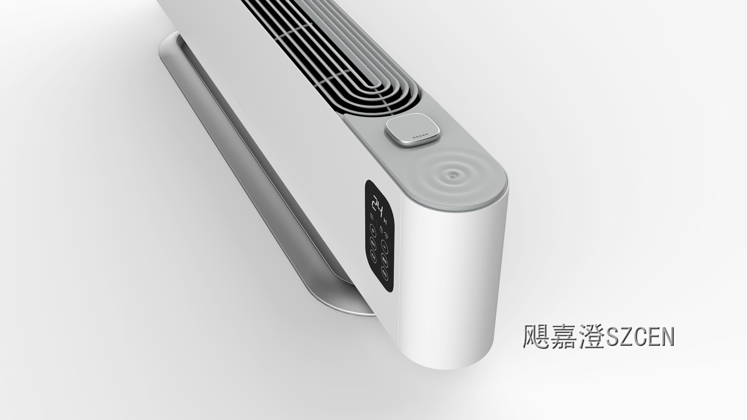 踢脚线取暖器｜薄壁长条对流取暖设备外观与结构设计
