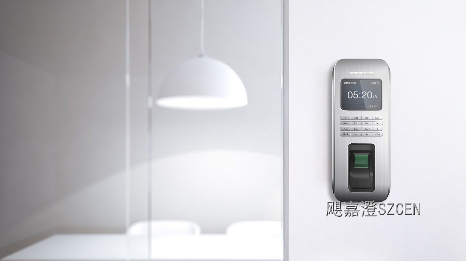 考勤机｜指纹识别考勤设备系列外观与结构设计