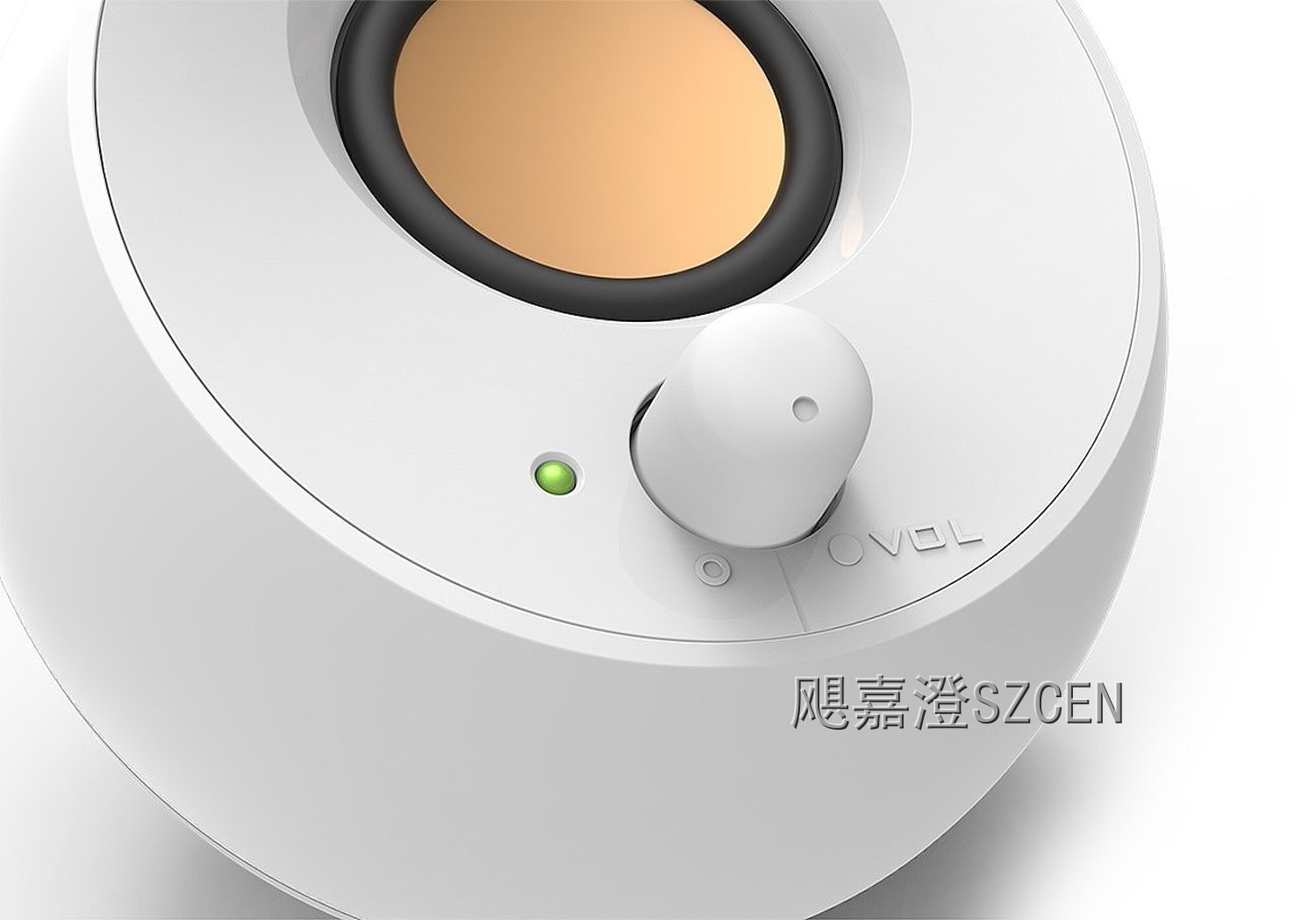 USB桌面扬声器｜球形近场听音音箱外观与结构设计