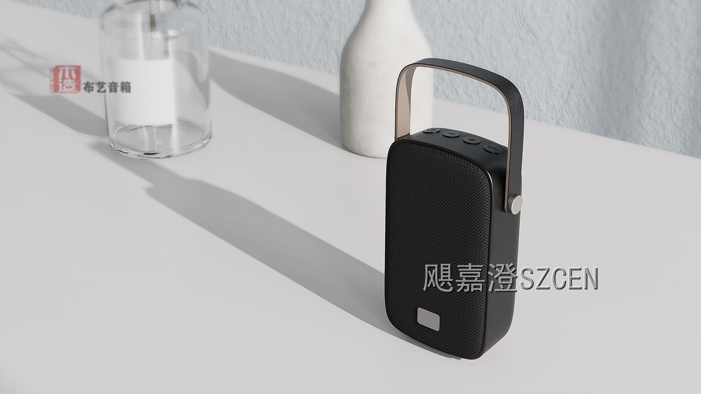 蓝牙音箱系列｜多造型便携音箱外观与结构设计
