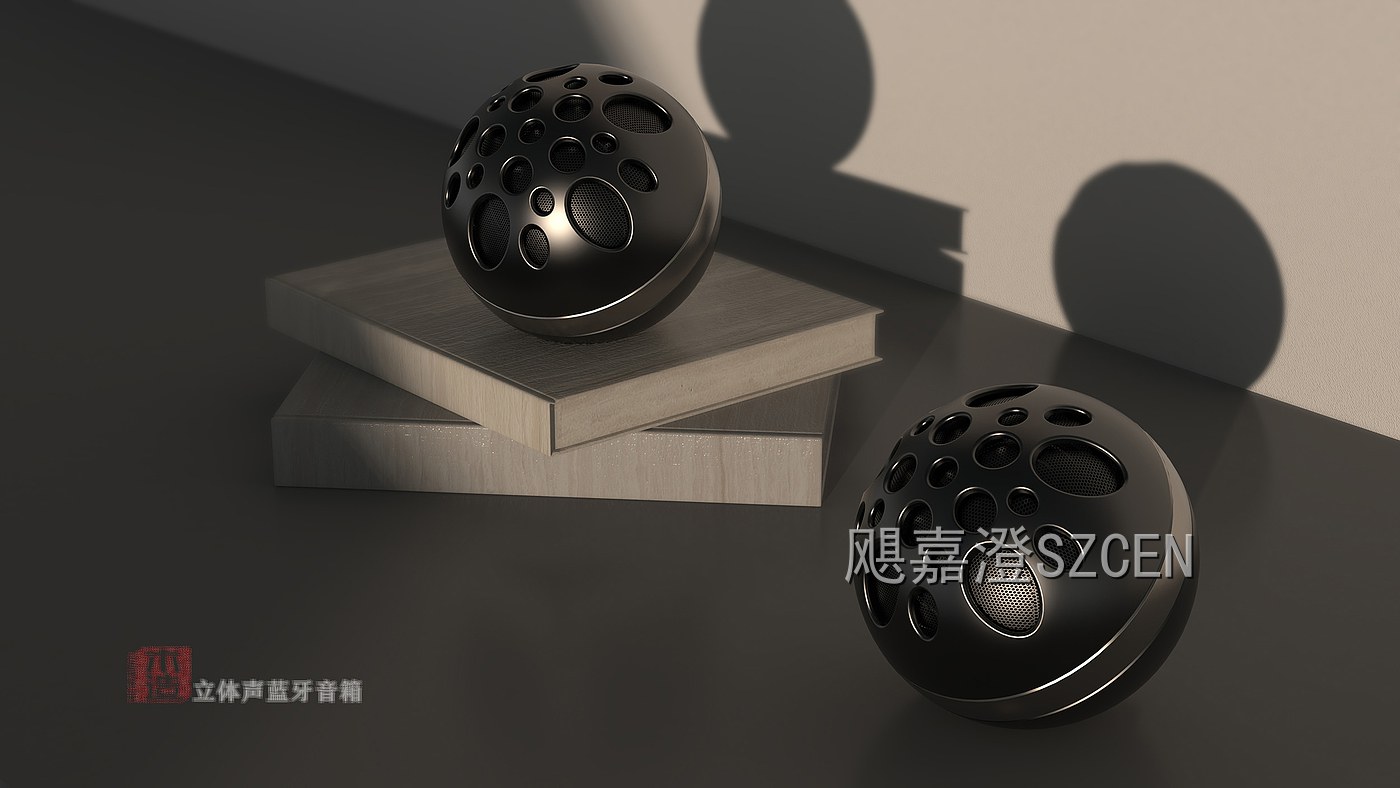 蓝牙音箱系列｜多造型便携音箱外观与结构设计