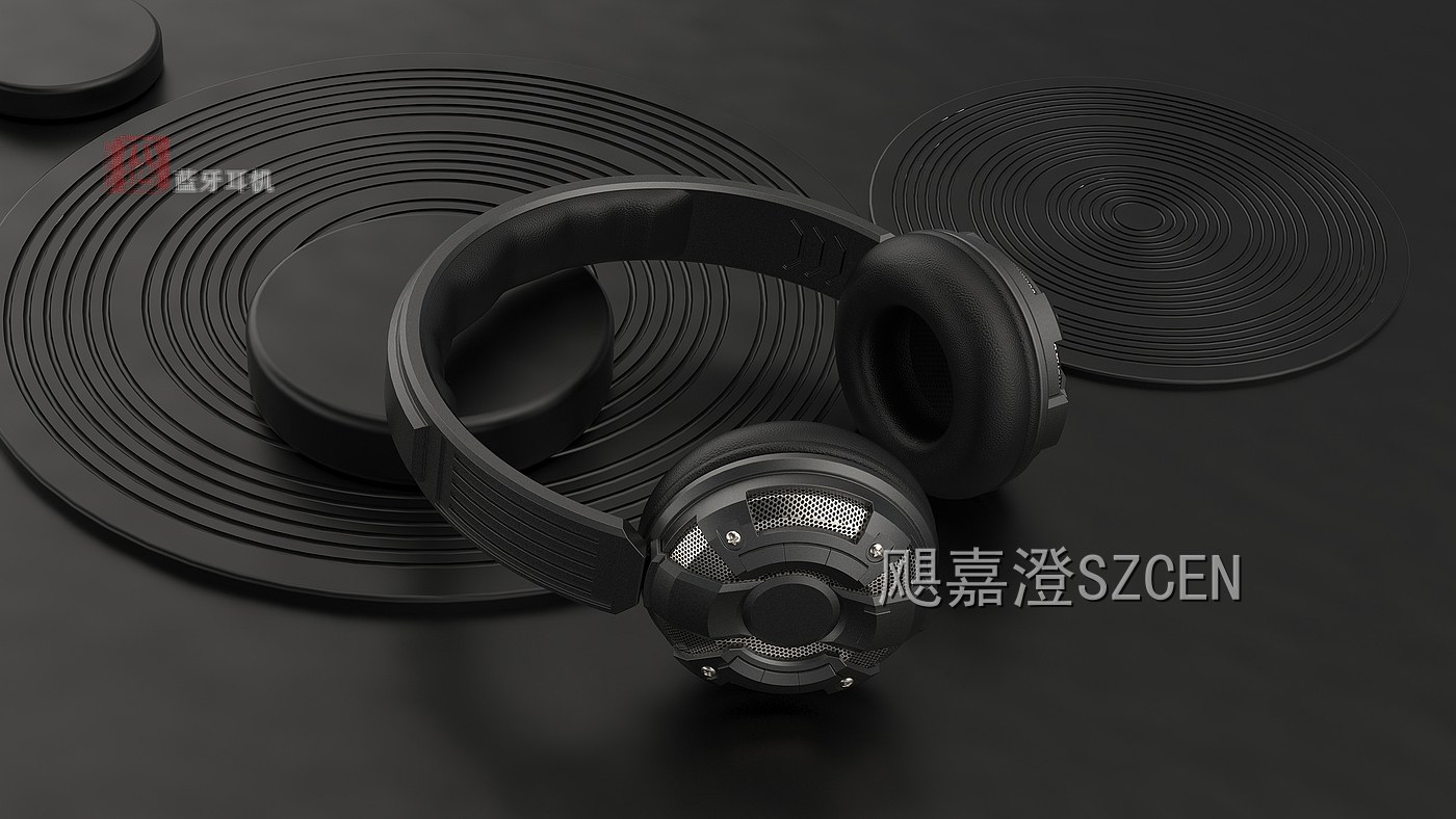 耳机系列｜头戴降噪与真无线耳机外观结构设计