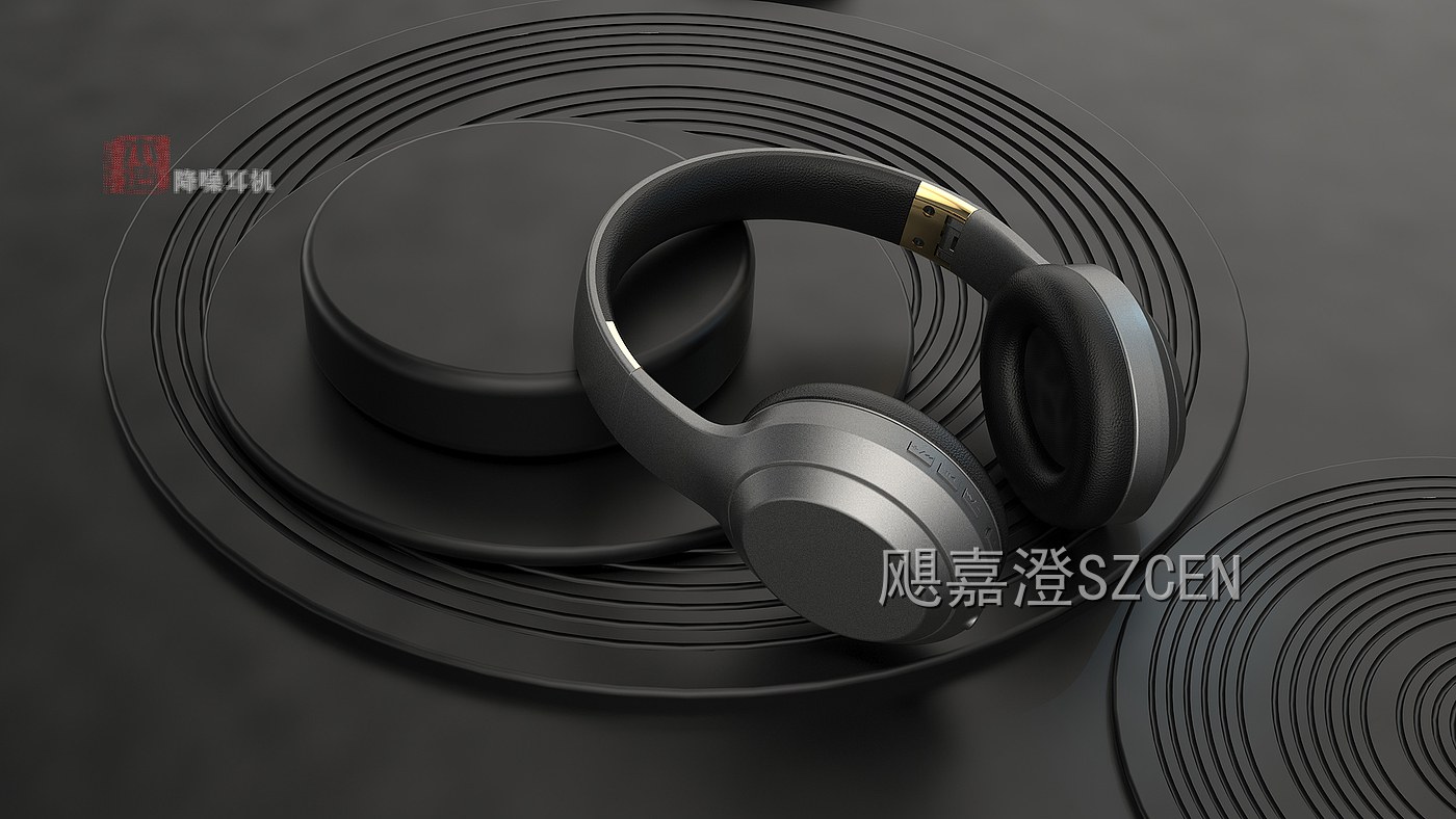 耳机系列｜头戴降噪与真无线耳机外观结构设计