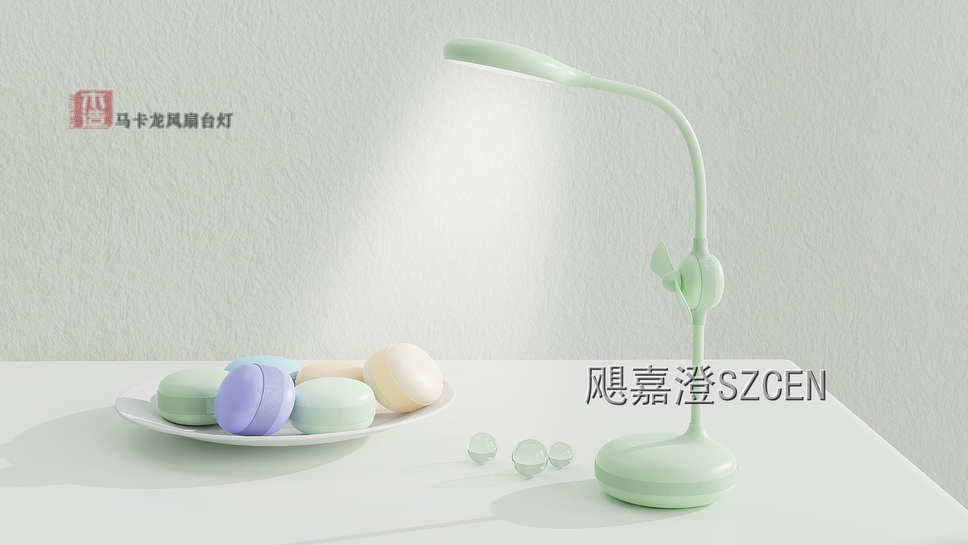 夜灯系列｜多造型桌面氛围夜灯外观与结构设计