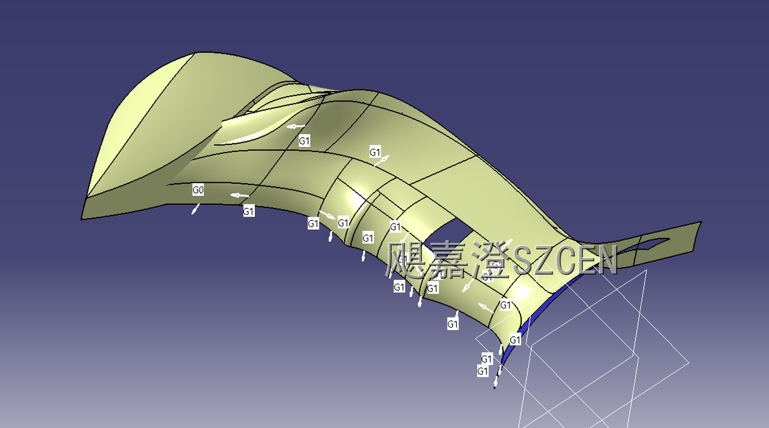 工程车操作手柄外壳｜逆向测绘建模设计6 飓嘉澄
