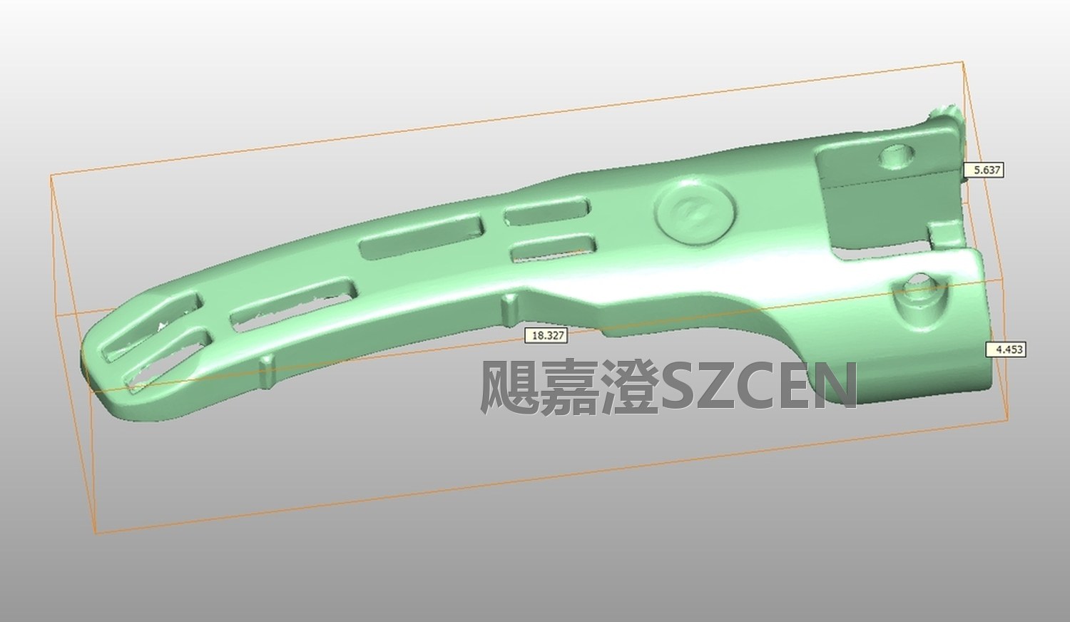 医疗缝合器夹头｜逆向测绘建模设计