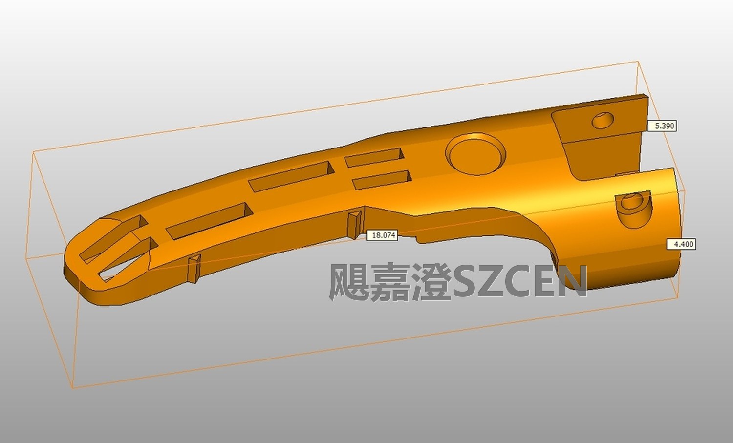 医疗缝合器夹头｜逆向测绘建模设计