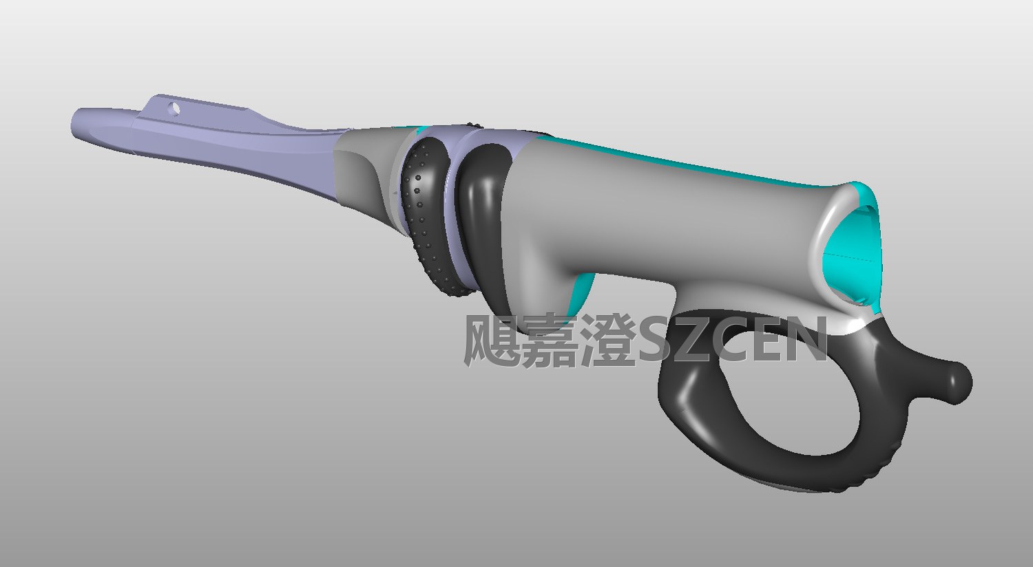 超声刀塑胶件外壳｜逆向测绘建模设计