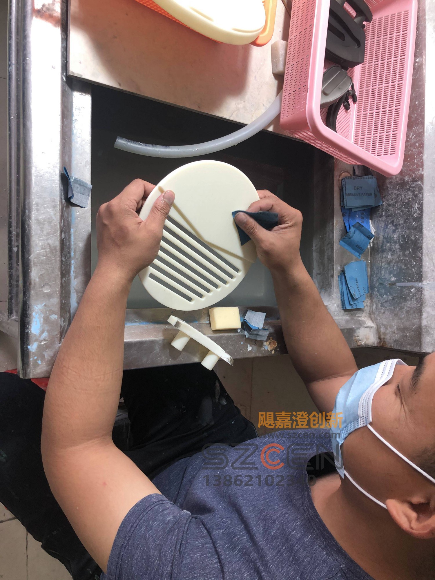 3D打印后处理｜去支撑打磨补土抛光全流程