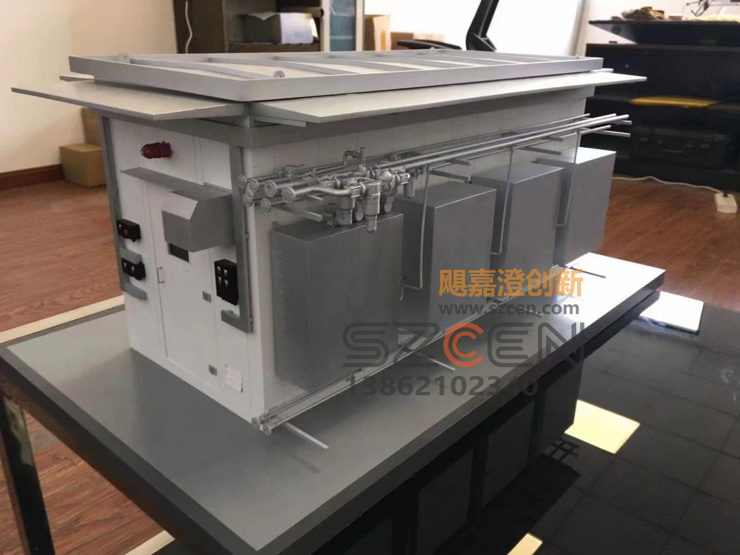 大型厂区规划沙盘｜工业设备布局沙盘模型