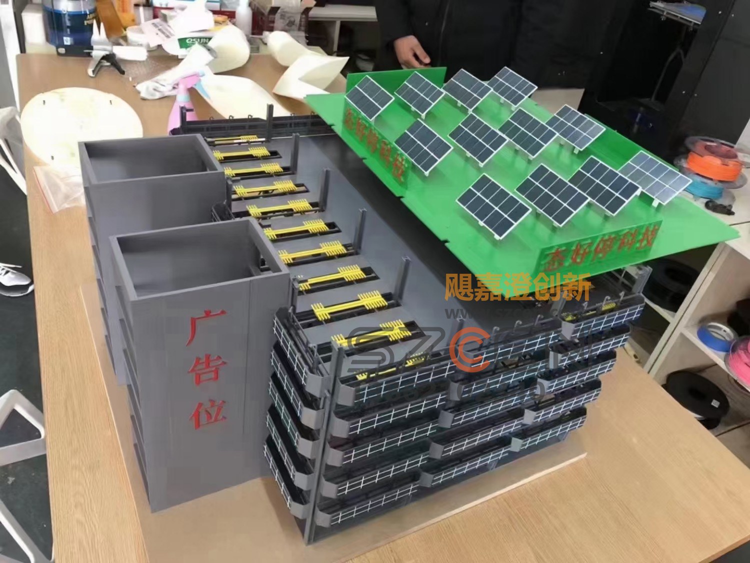 大型厂区规划沙盘｜工业设备布局沙盘模型