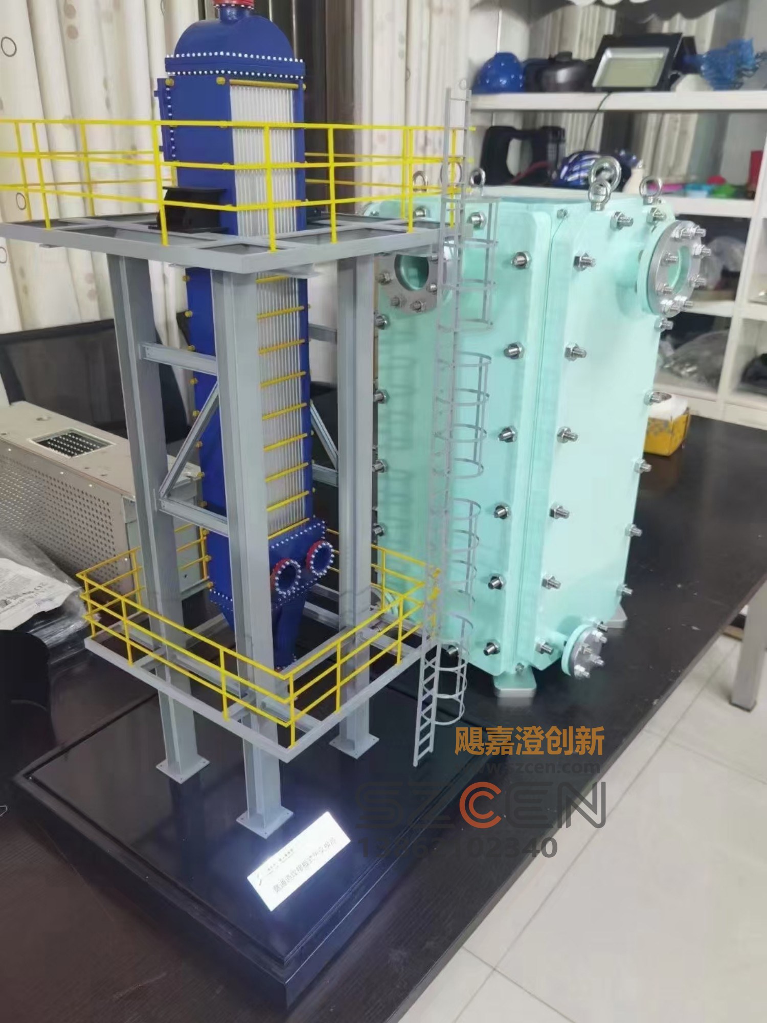 大型厂区规划沙盘｜工业设备布局沙盘模型