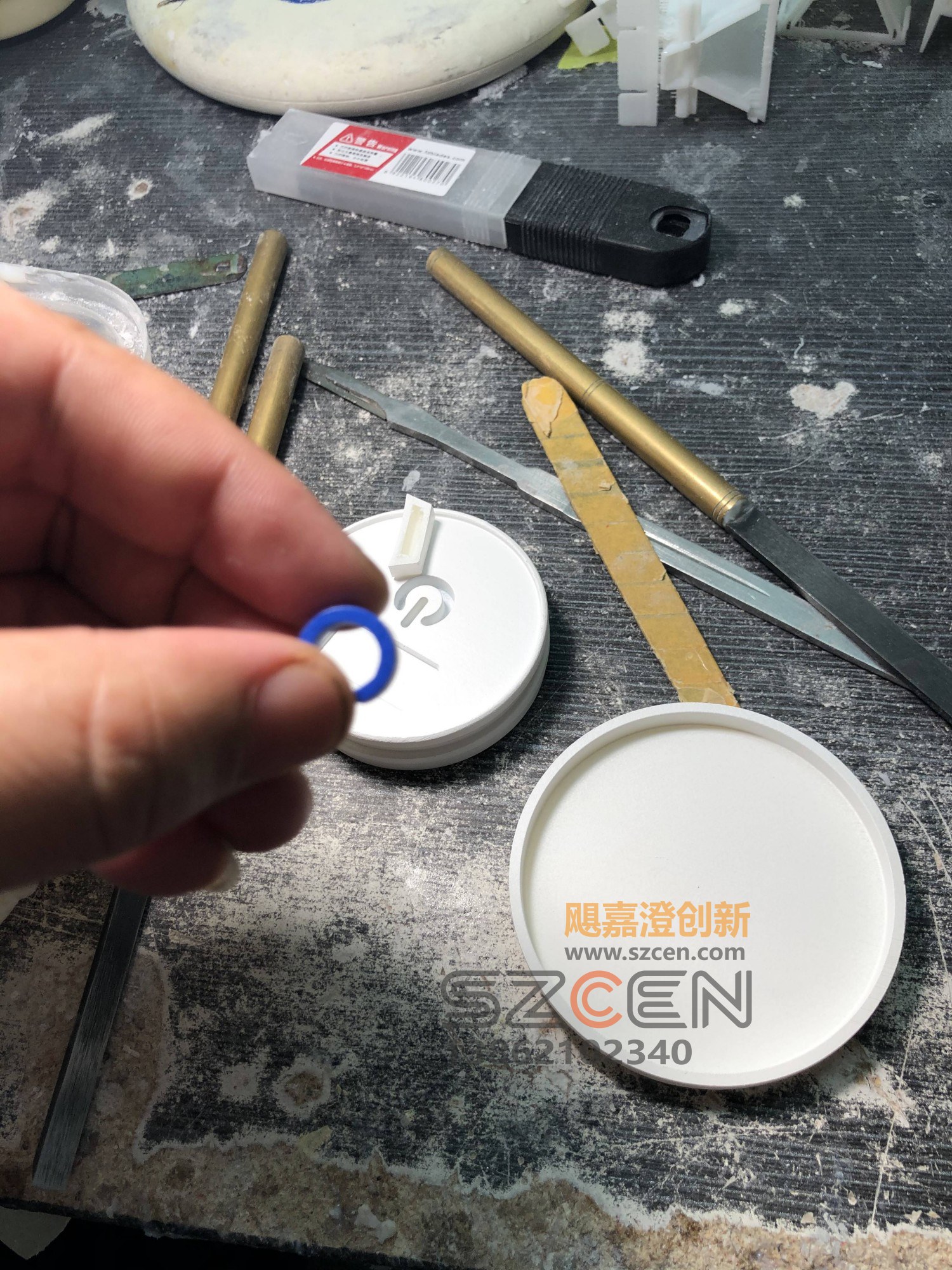 古典香薰器具模型｜哑光圆柱机身样件