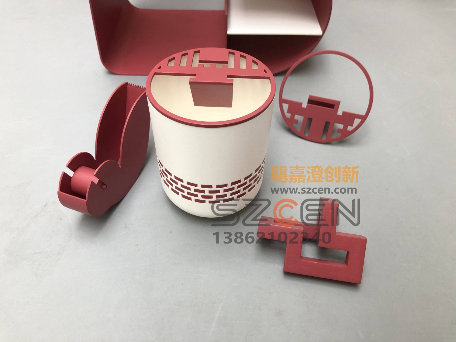 文创产品模型｜曲面造型样件与手修上色