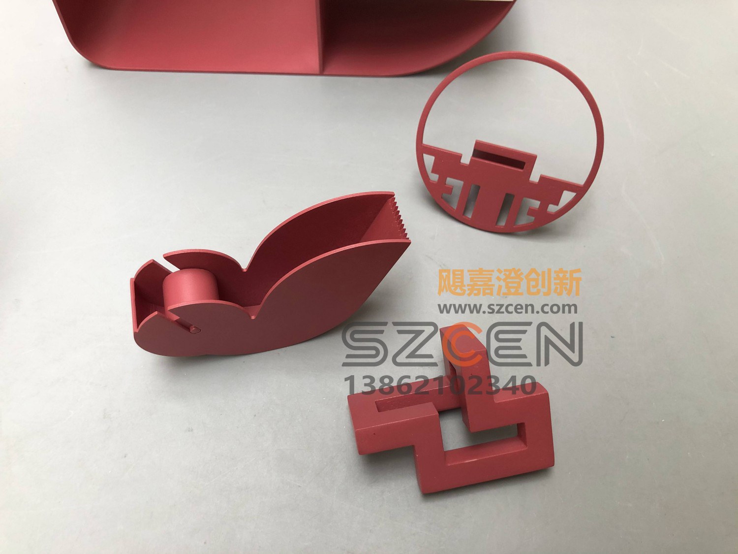 文创产品模型｜曲面造型样件与手修上色