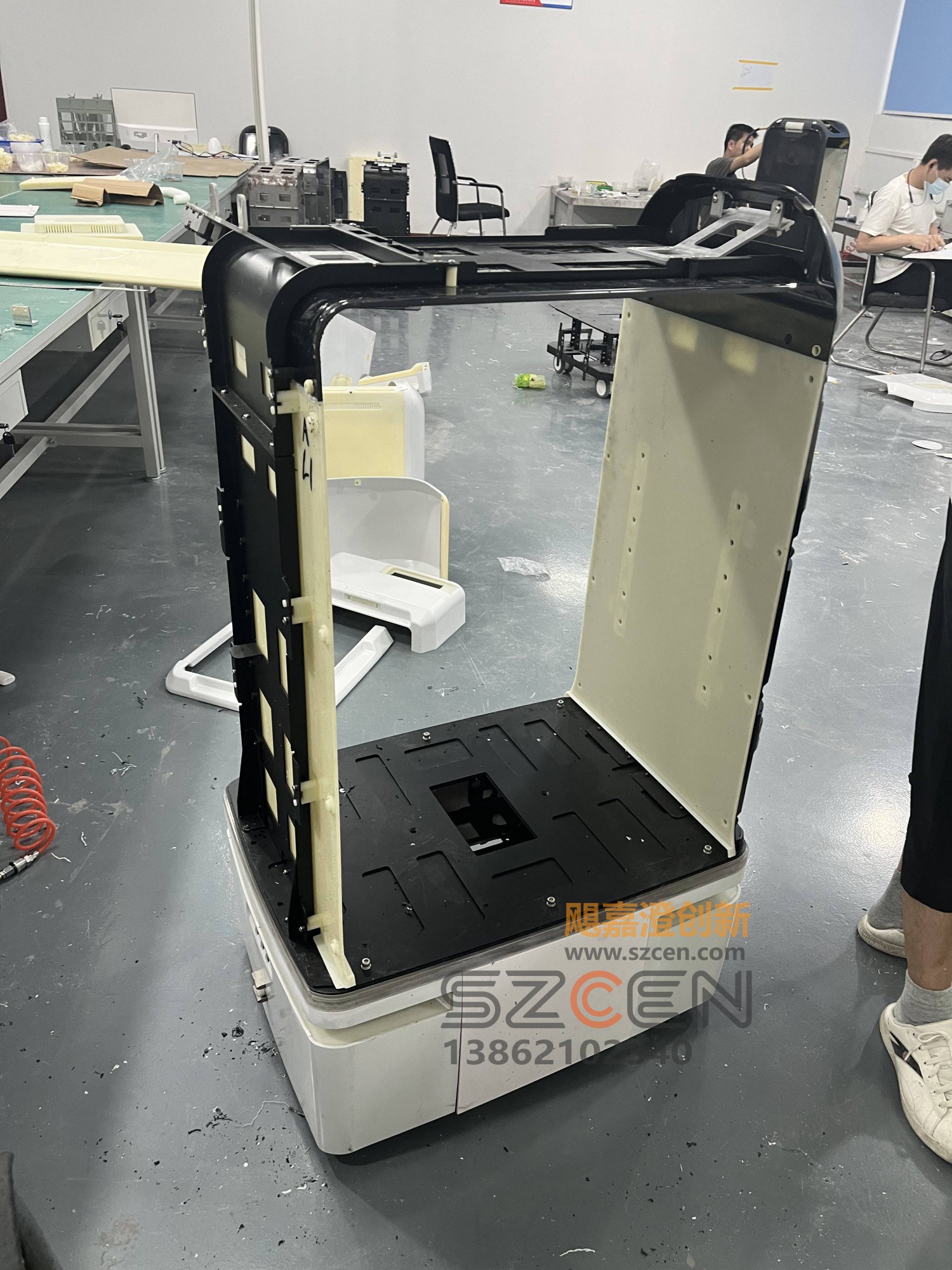 智能座舱外壳模型｜大型客舱壳体样件