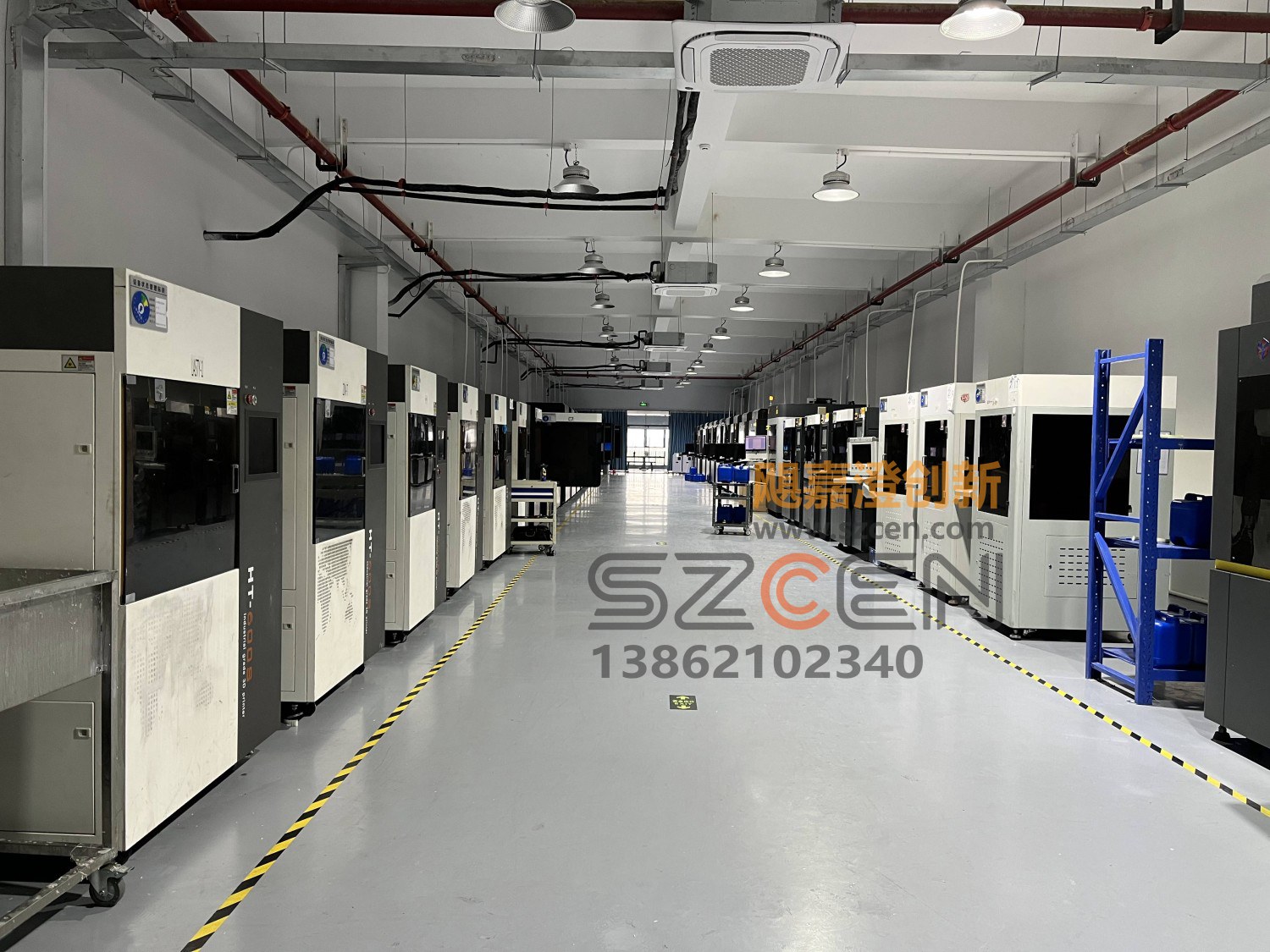 CNC精雕手板加工｜工厂规模现场与设备