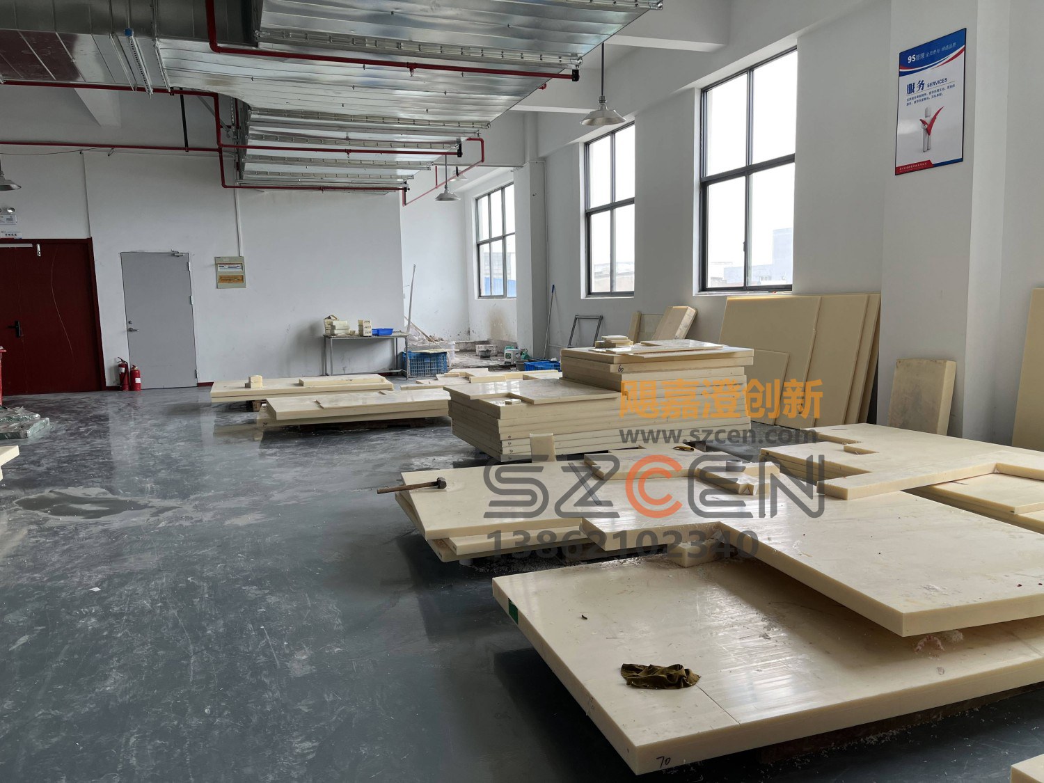 CNC精雕手板加工｜工厂规模现场与设备